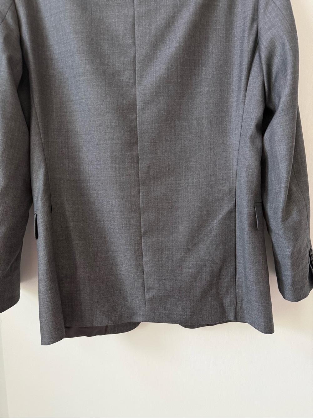 100% Wool Michael Kors 38R Vitale Barberis Canonico Super 110s Sport Coat Blazer - Picture 8 of 14